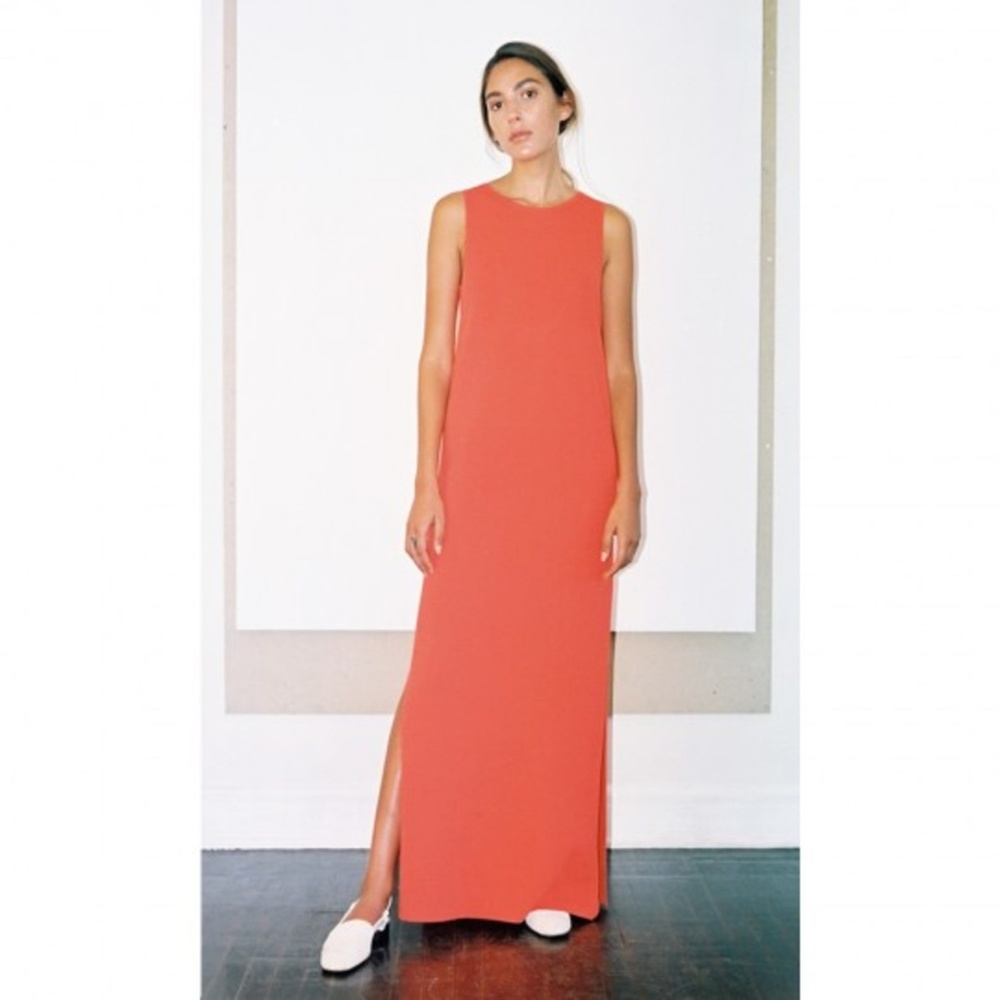 Peri Desai Noa Tank Dress - Persimmon